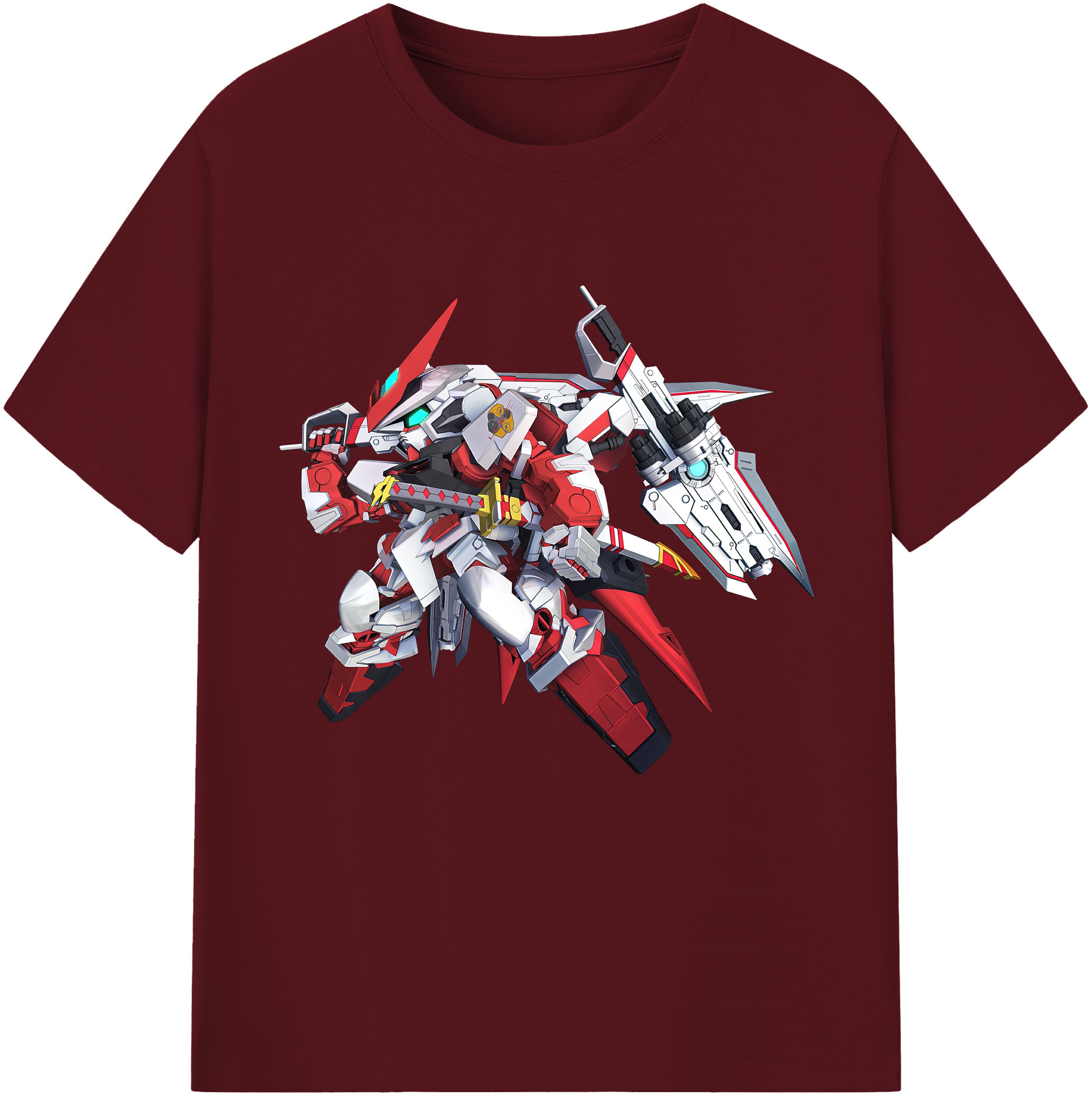 （画像用） 機動戦士ガンダム Mobile Suit Gundam 綿100％半袖Tシャツ（フロントプリント）